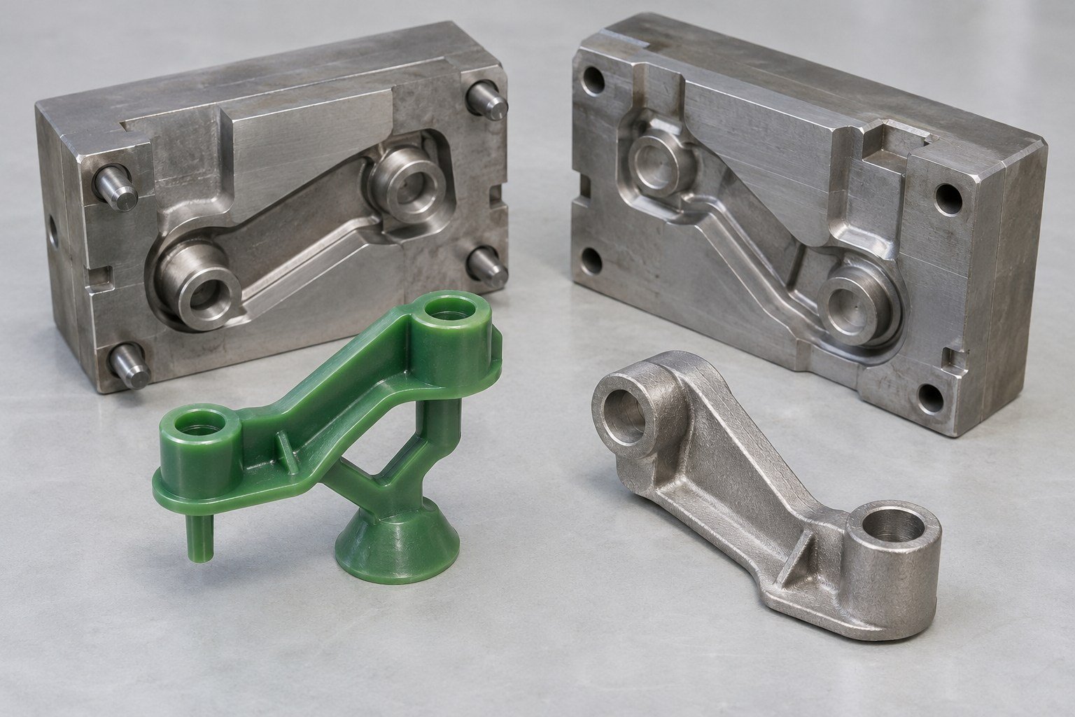 Brackets & Levers — Pattern & Shell — Illustrative component concept.