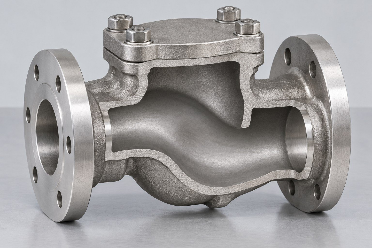 Illustrative investment casting design review component