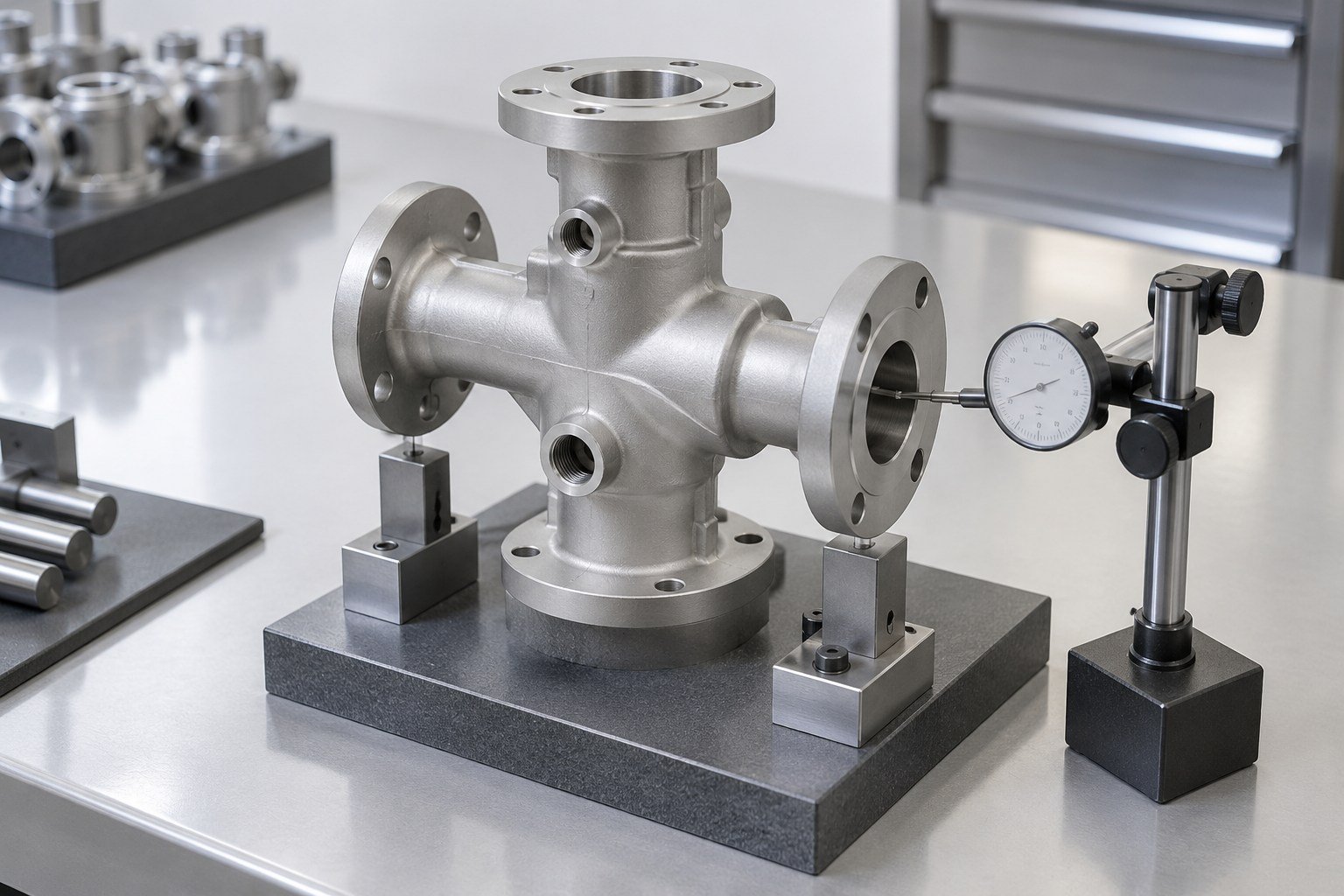 Valve & Pump Bodies — Acceptance — Illustrative component concept.