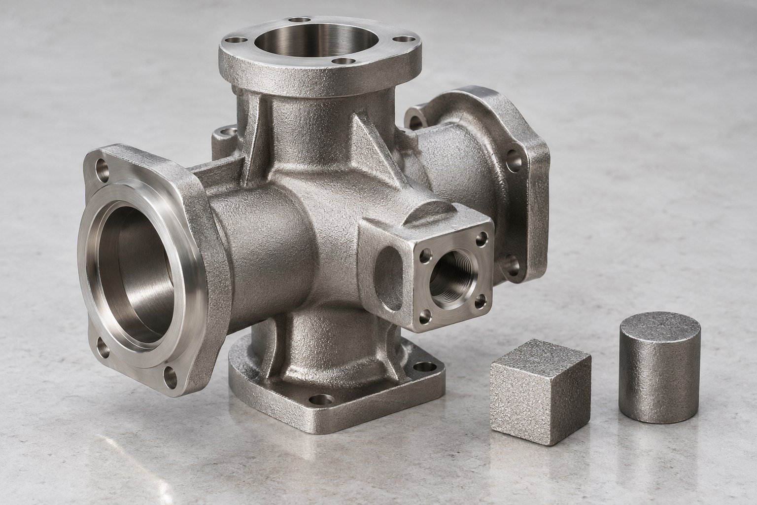 Valve & Pump Bodies — Alloy — Illustrative component concept.