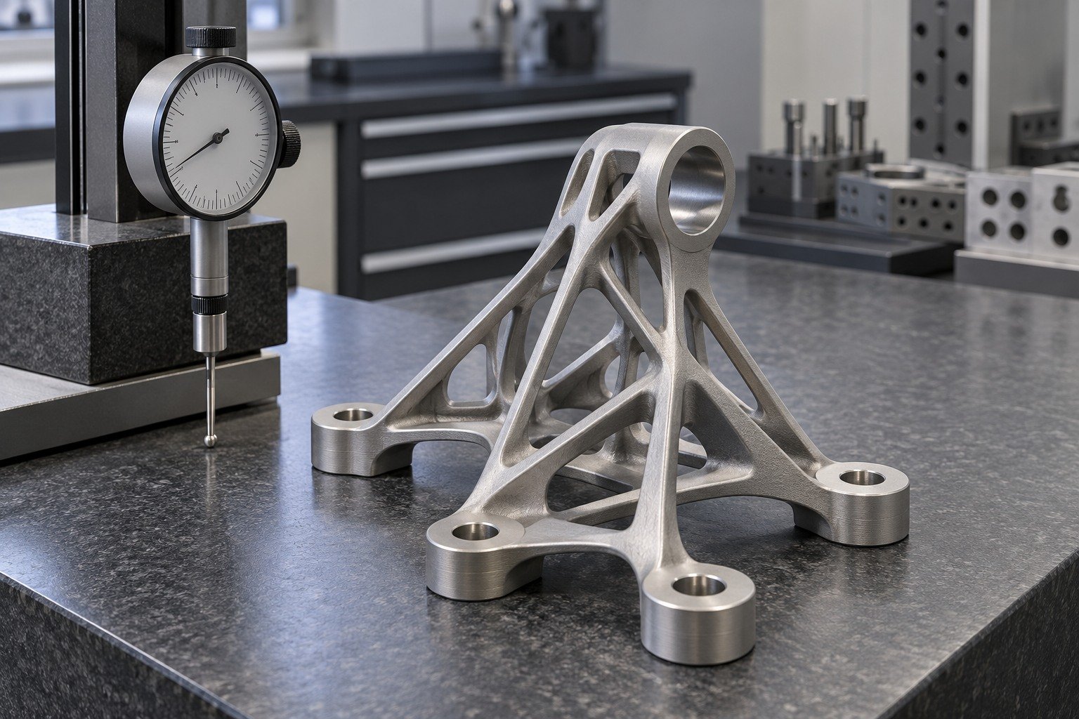 Lightweight Brackets — Acceptance — Illustrative metal additive manufacturing concept.