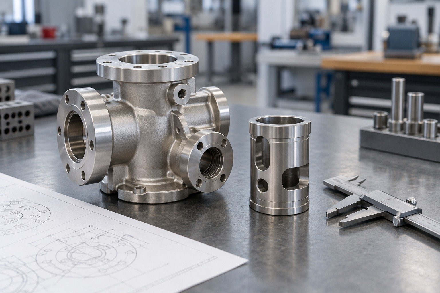 Project Brief — illustrative electroless-nickel component