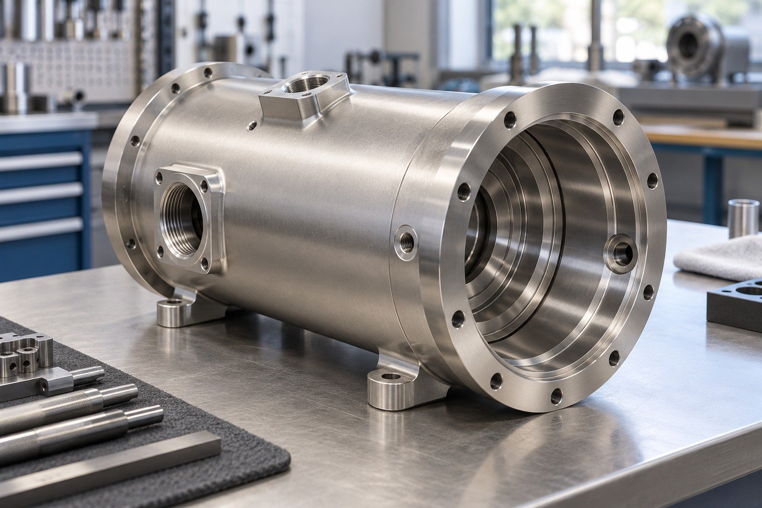 Housings & Manifolds — Deposit & Condition — illustrative electroless-nickel component