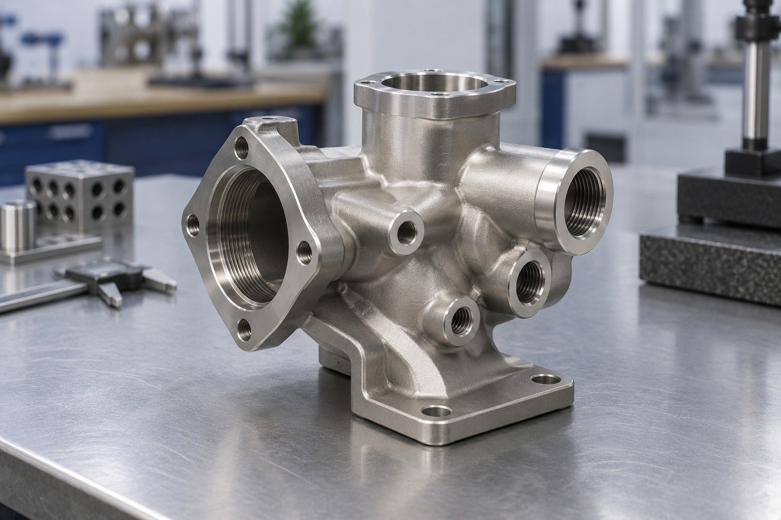 Housings & Manifolds — Your Part — illustrative electroless-nickel component