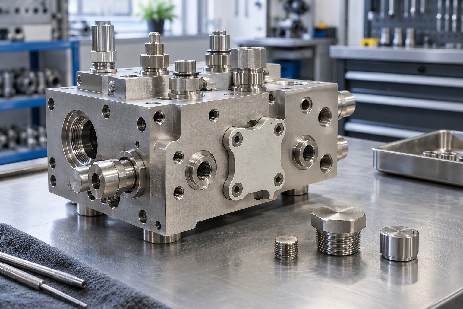 Masking Boundaries — illustrative electroless-nickel component