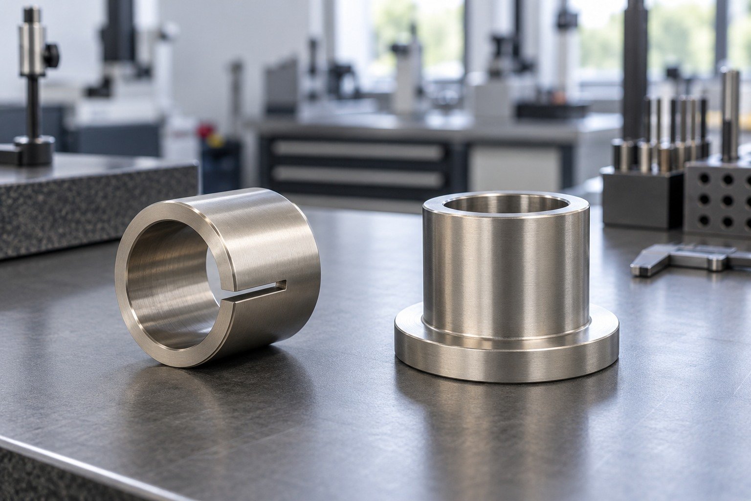 Wear Sleeves & Bushings — Deposit & Condition — illustrative electroless-nickel component