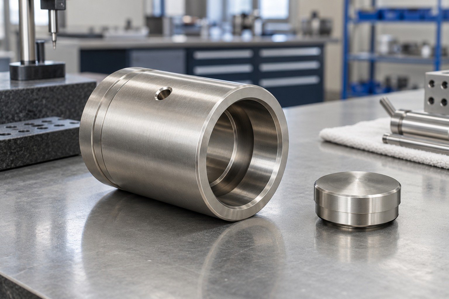 Wear Sleeves & Bushings — Masking & Access — illustrative electroless-nickel component