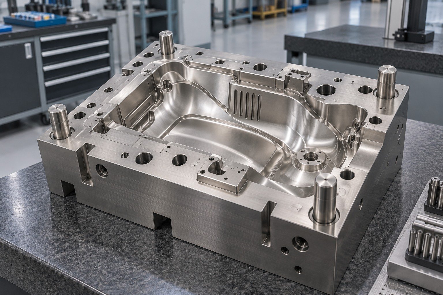 Molds & Inserts — illustrative electroless-nickel component