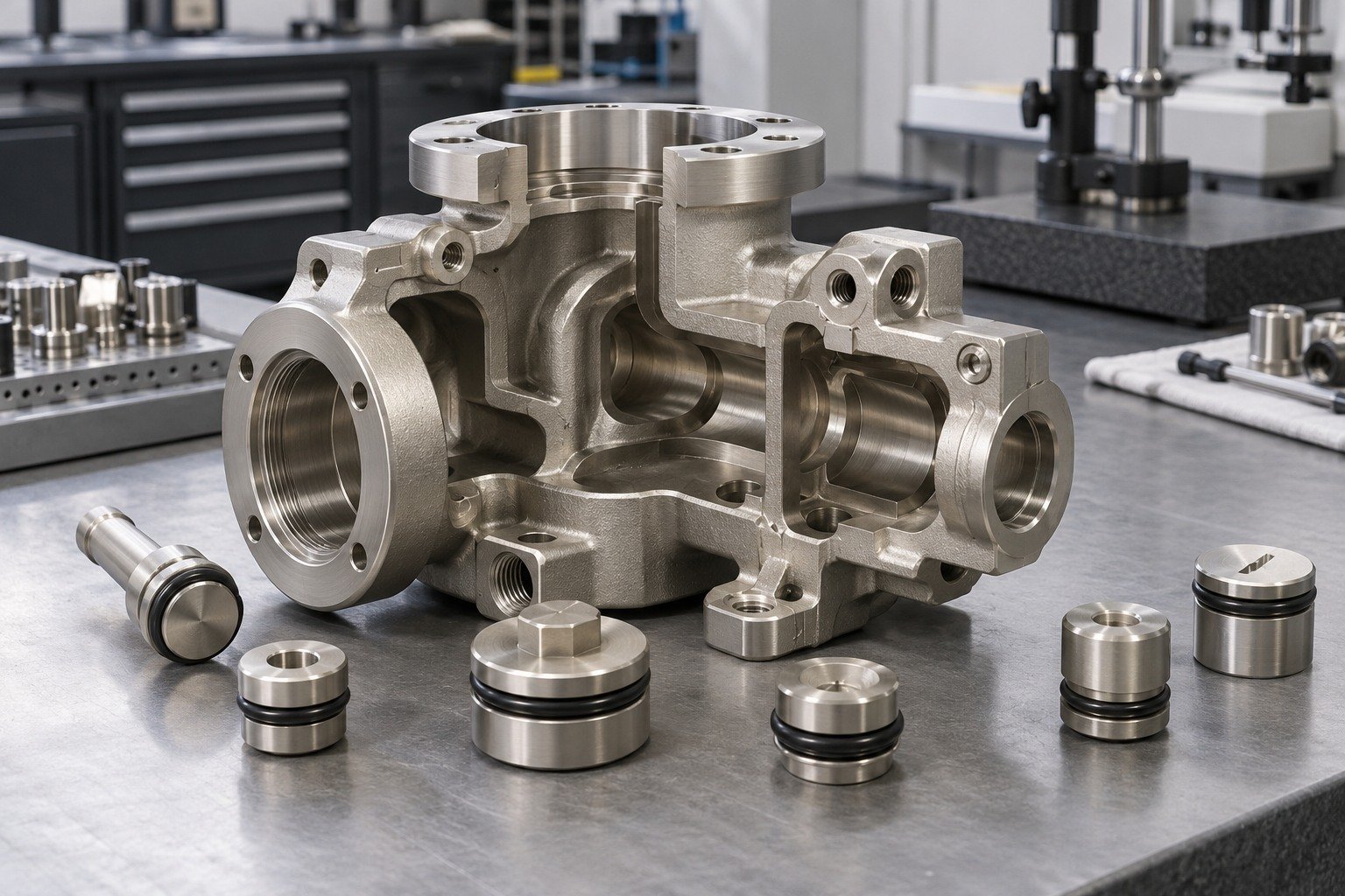 Mask & Deposit — illustrative electroless-nickel component