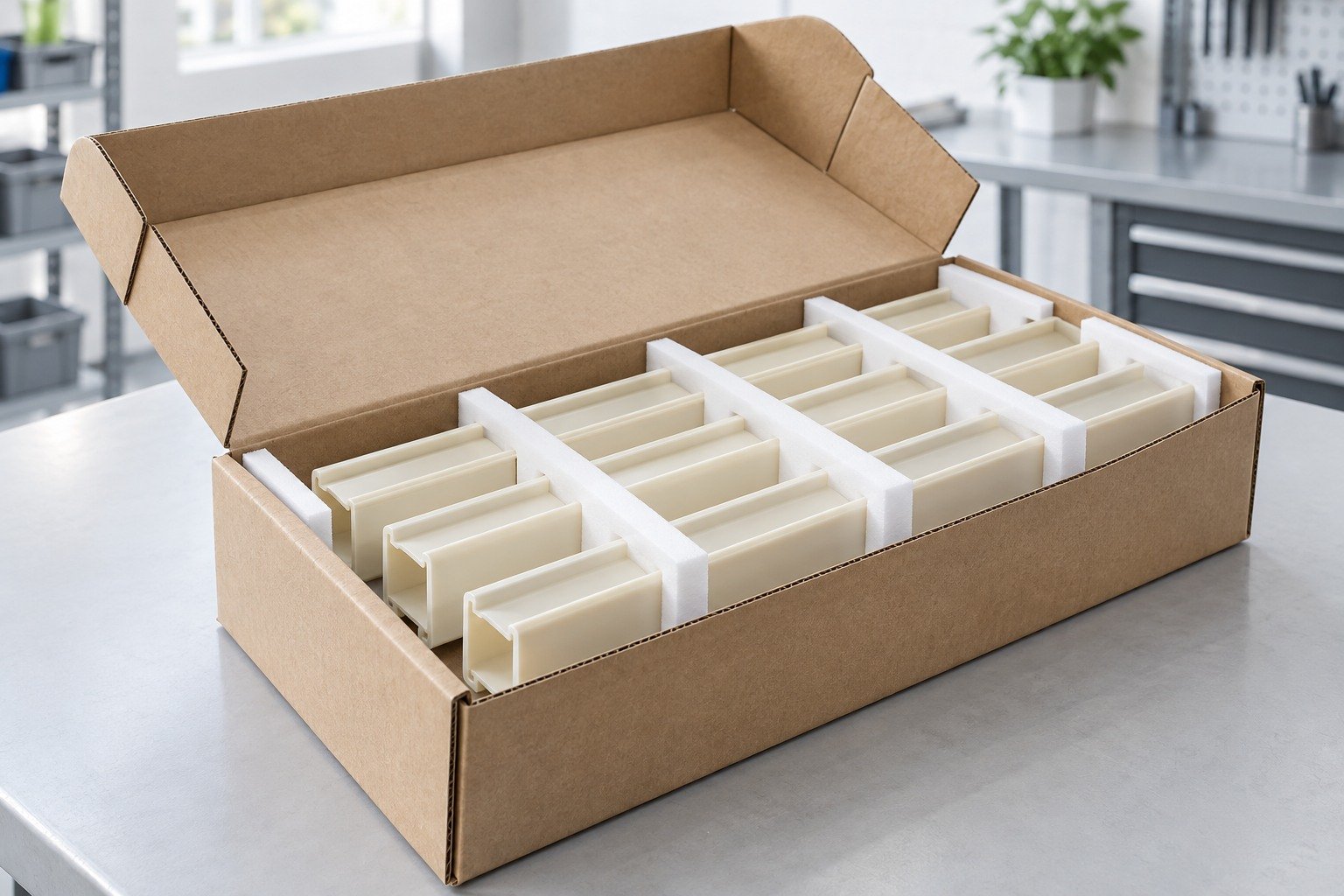 Inspect & Pack — illustrative polymer profile