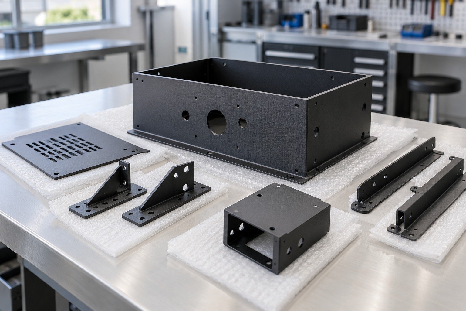Repeat Delivery — illustrative powder-coating review