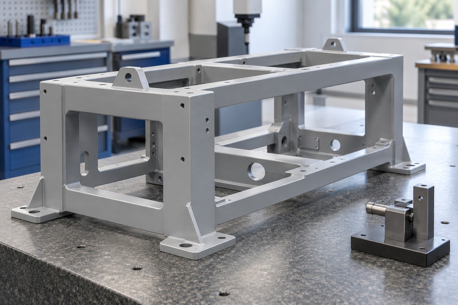 Welded Frames — Acceptance — illustrative powder-coated metal component
