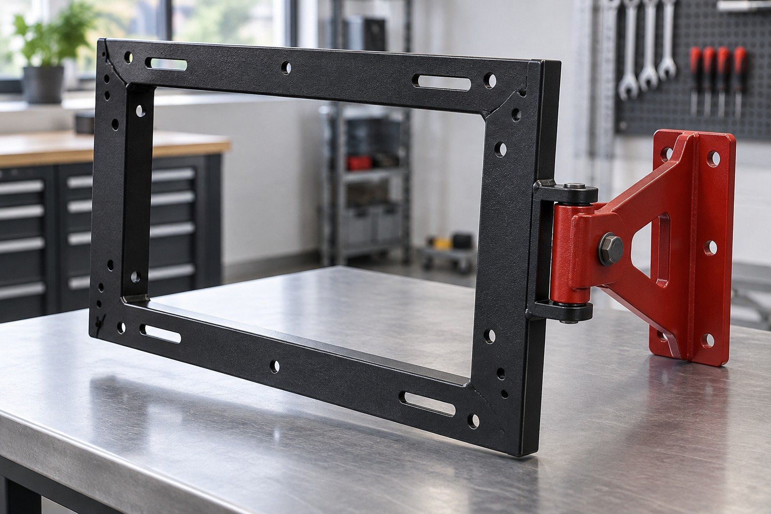 Mounting Hardware — illustrative powder-coated component