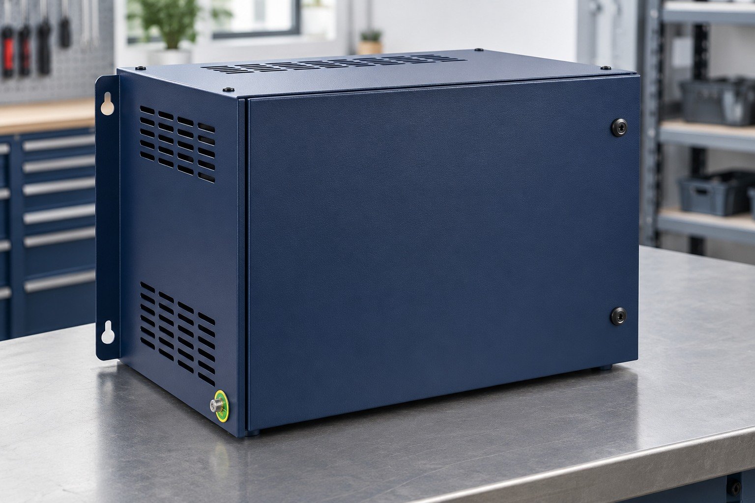 Electronic Cabinets — illustrative powder-coated component