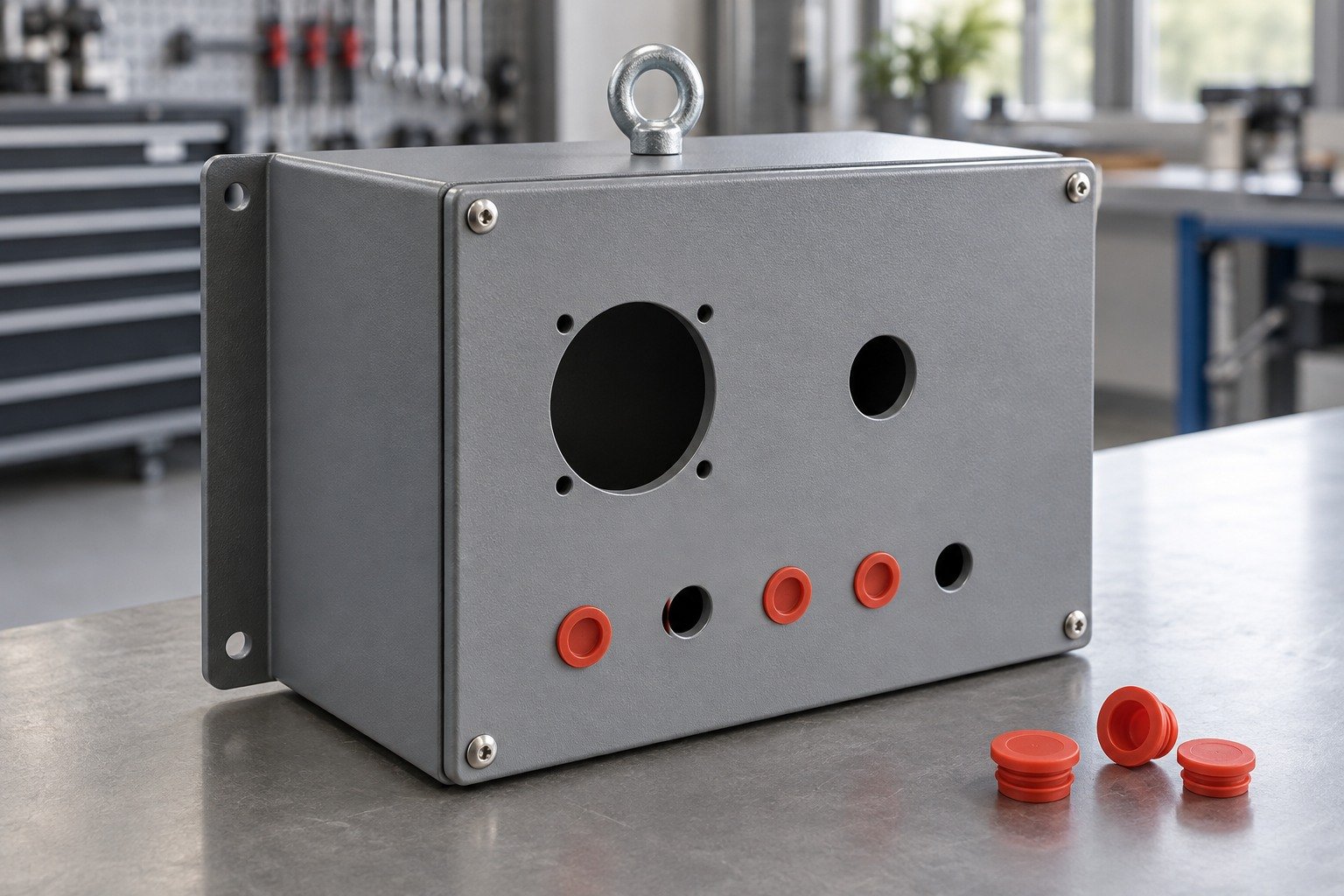 Mask & Rack — illustrative coating stage