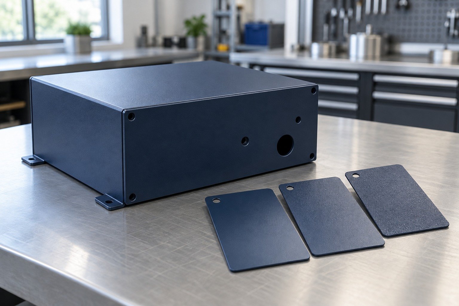 First Coated Samples — illustrative coating inspection