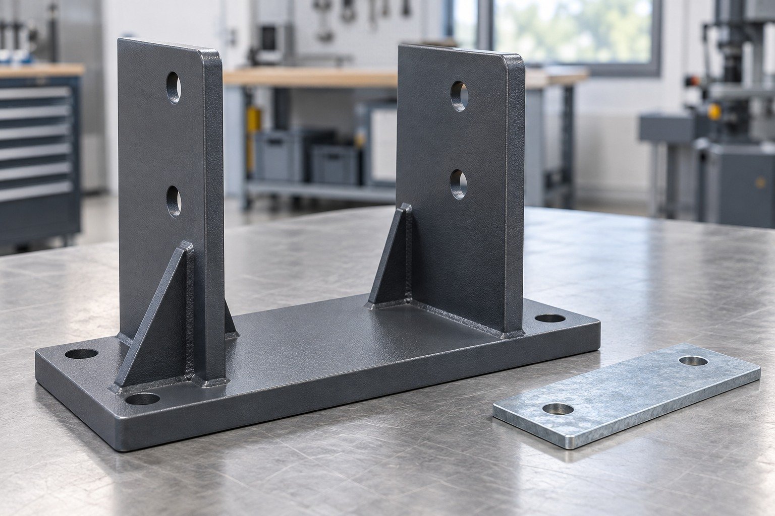 Galvanized Steel — illustrative powder-coating review