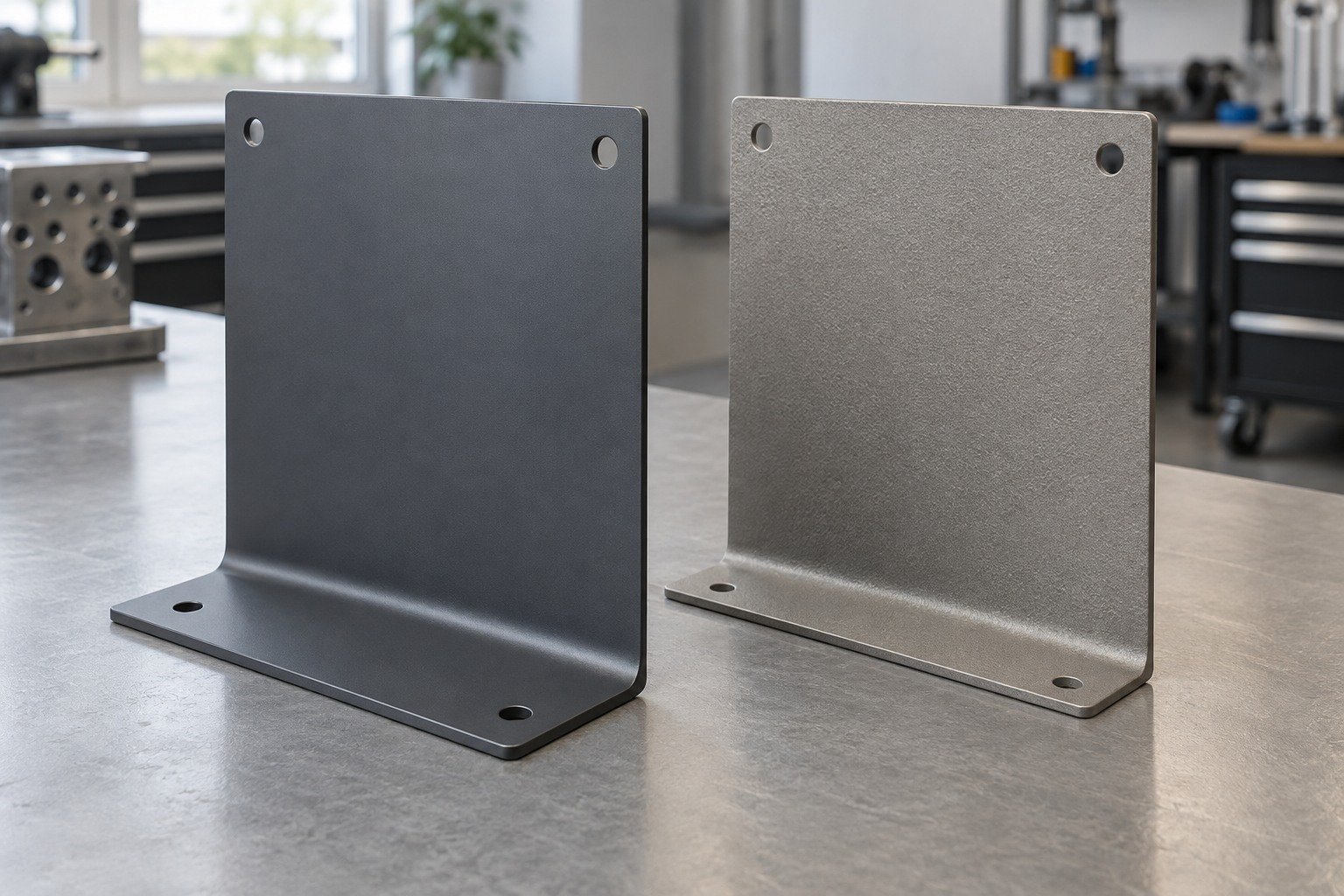 Finish & Environment — illustrative powder-coating review