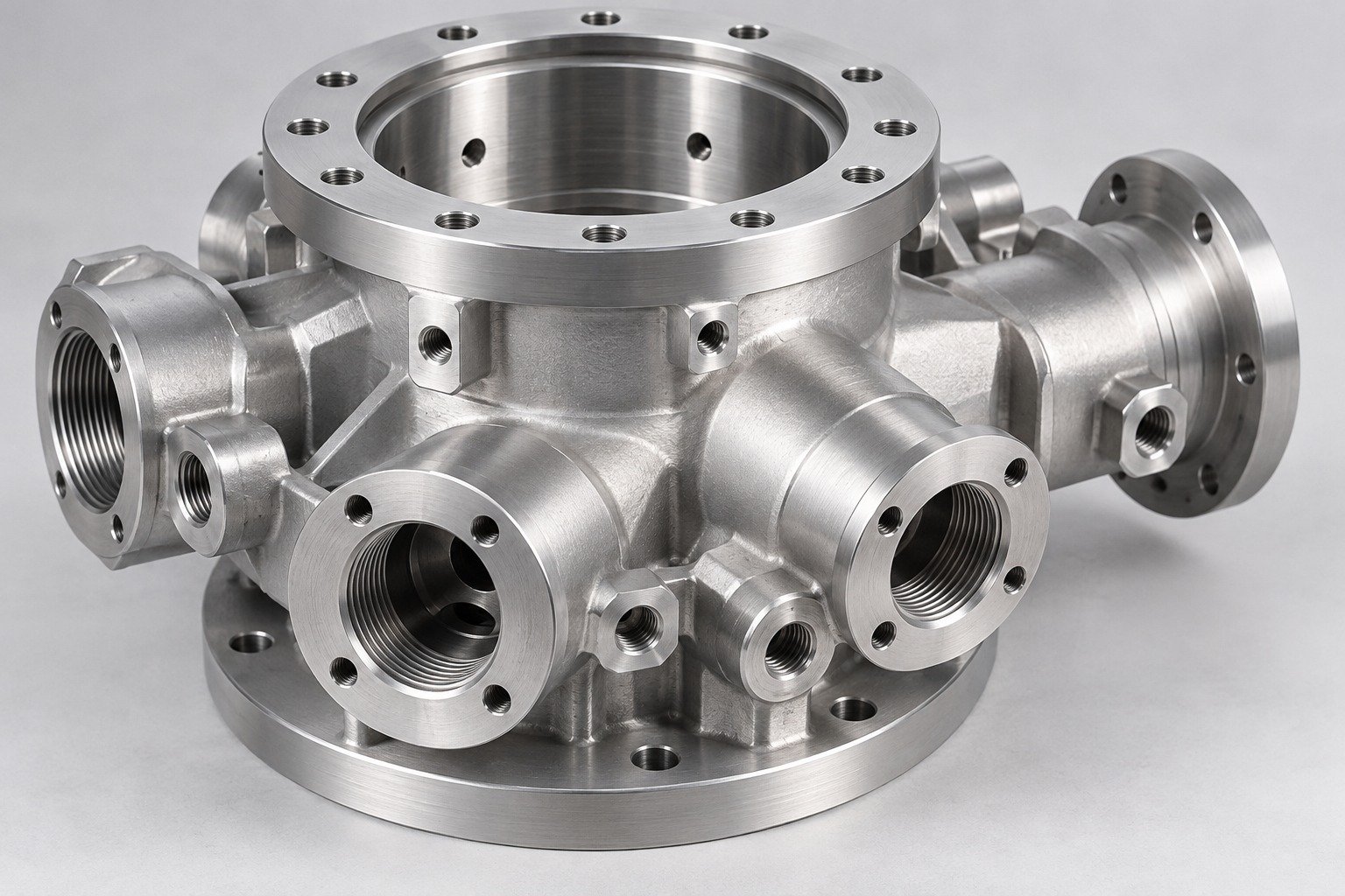 CNC Machining — illustrative manufacturing concept