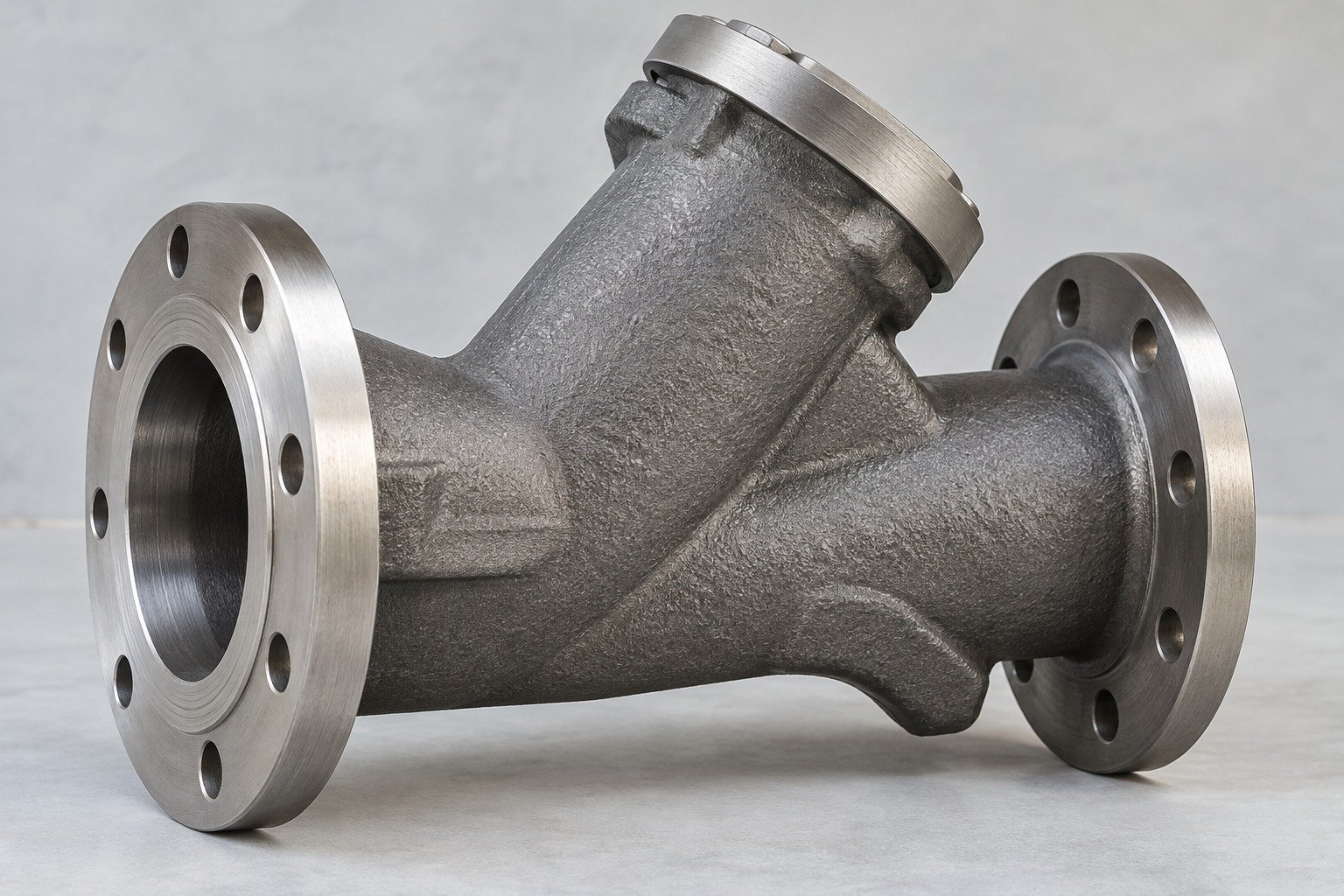 Pump & Valve Bodies — Materials — Illustrative component concept.