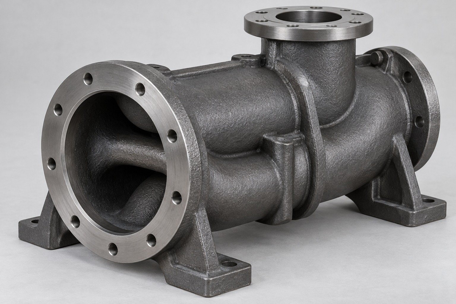 Pump & Valve Bodies — Your Part — Illustrative component concept.