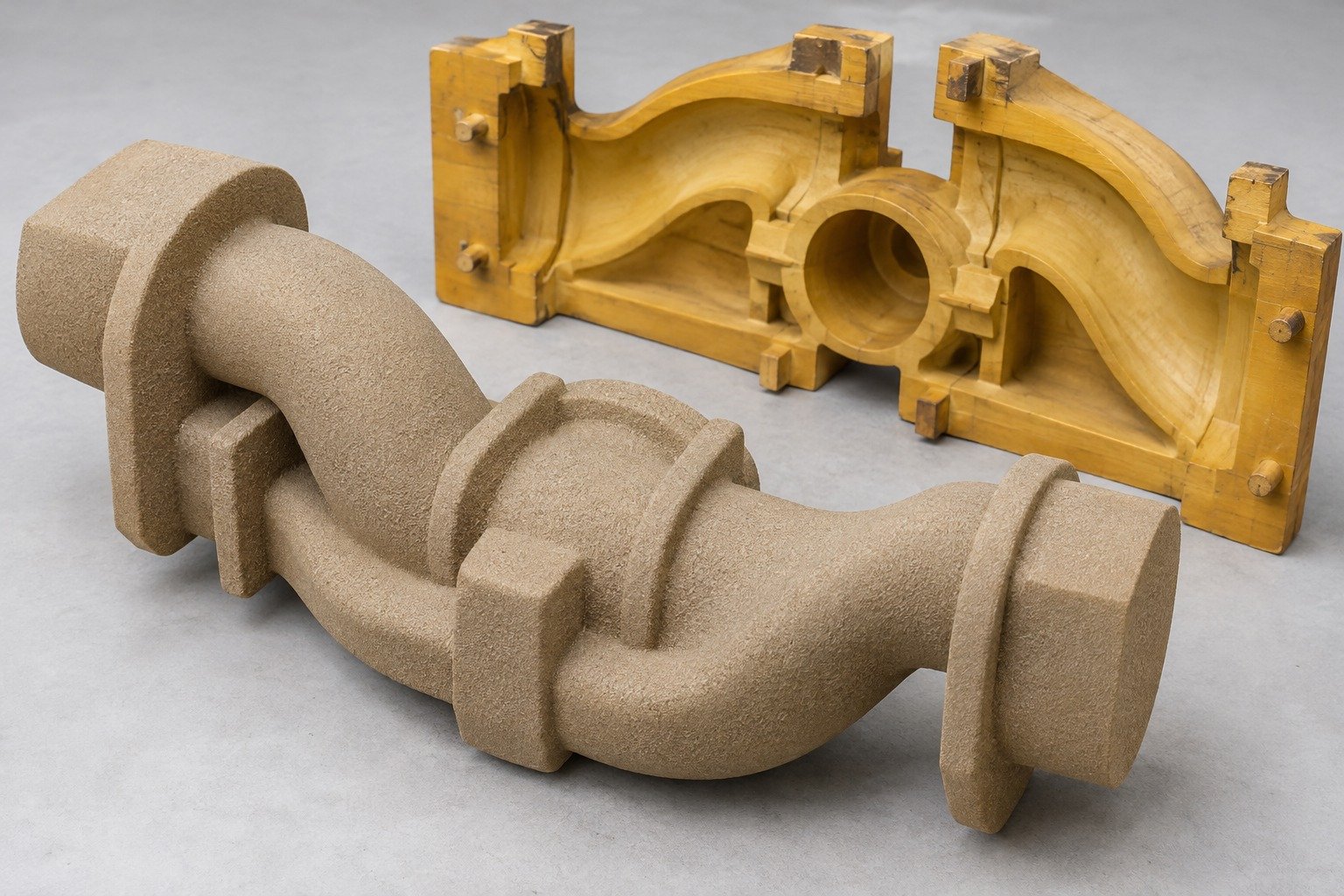 Pump & Valve Bodies — Tooling — Illustrative component concept.