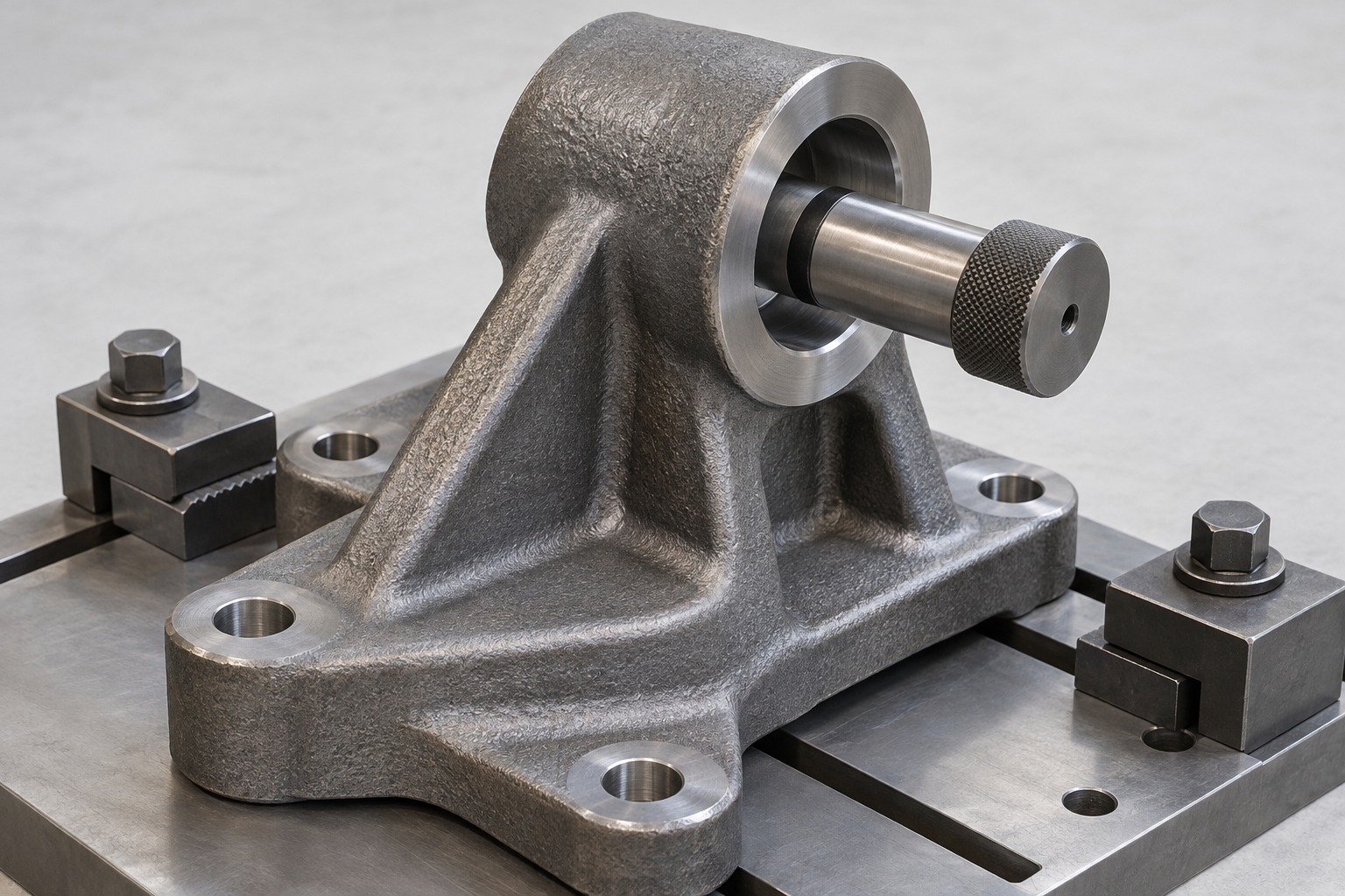 Machined Features — Illustrative component concept.
