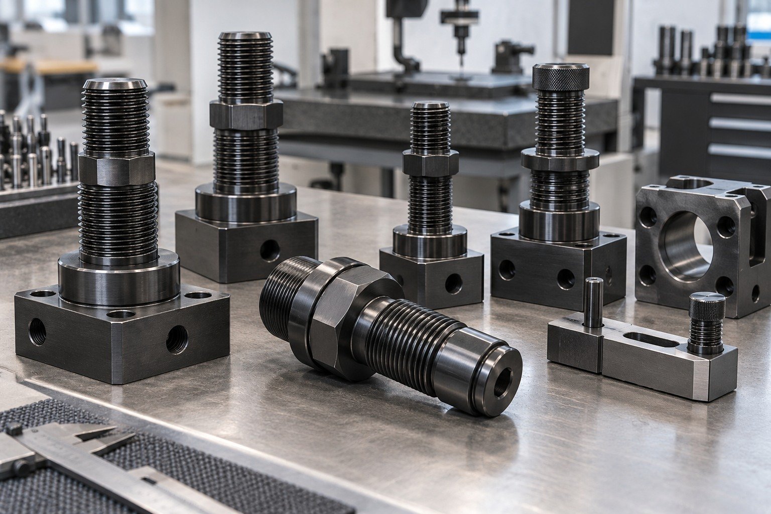 Release Approval — illustrative blackened steel component