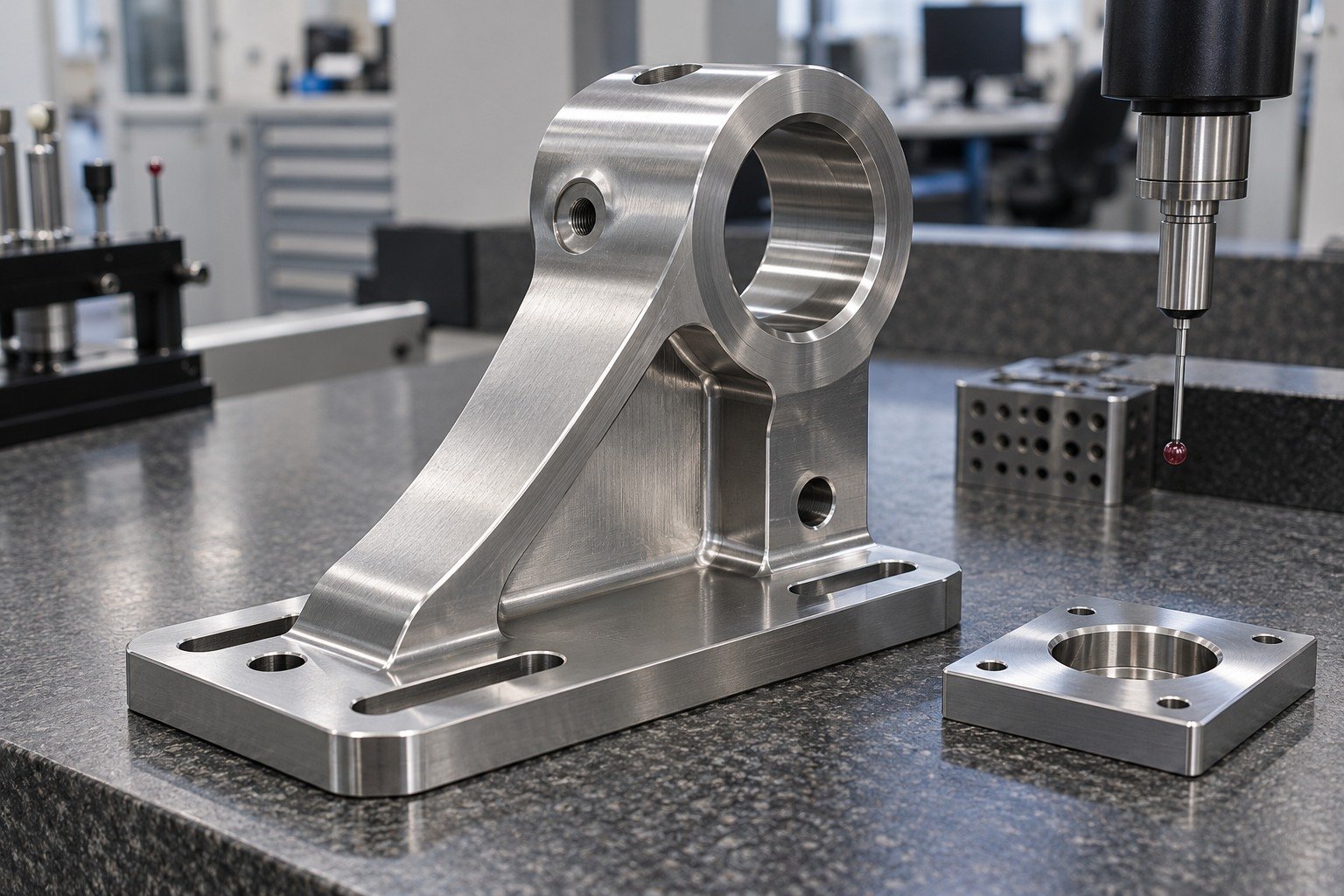 Final Condition — illustrative brushed or mechanically polished metal component