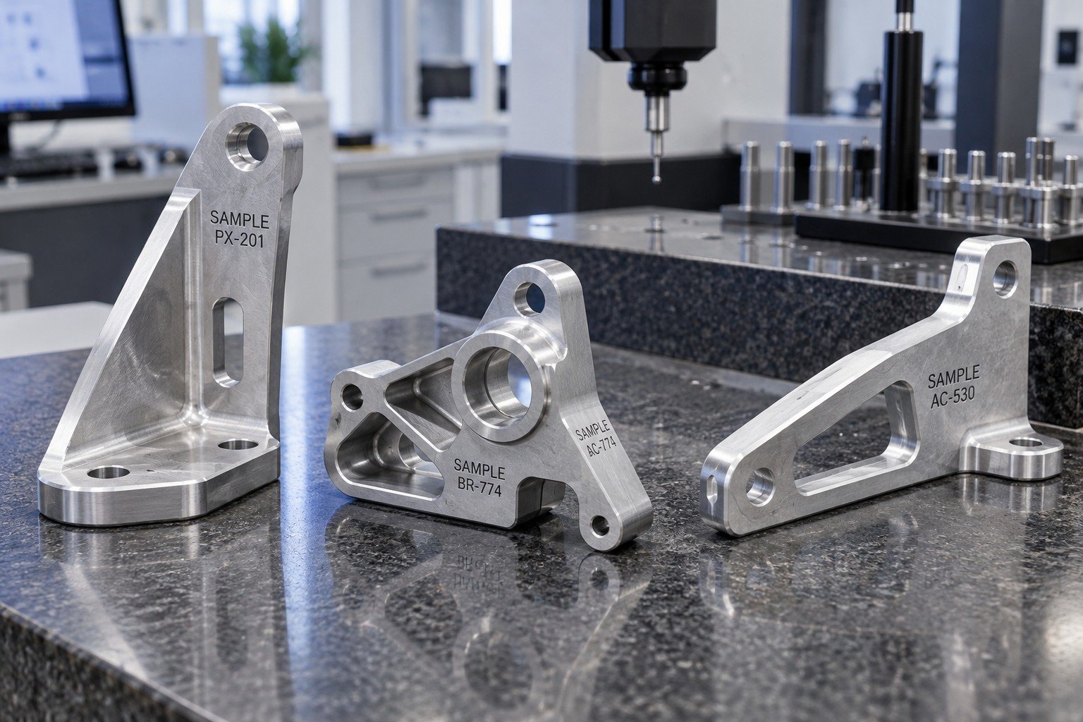 Serial Identification — Acceptance — illustrative industrial laser-marked component