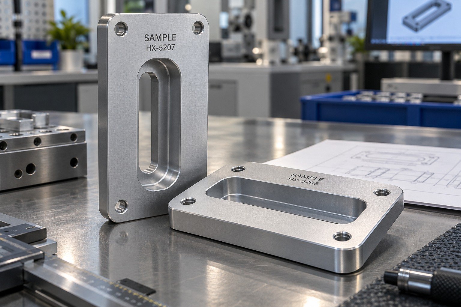 Nameplates & Tags — Your Part — illustrative industrial laser-marked component