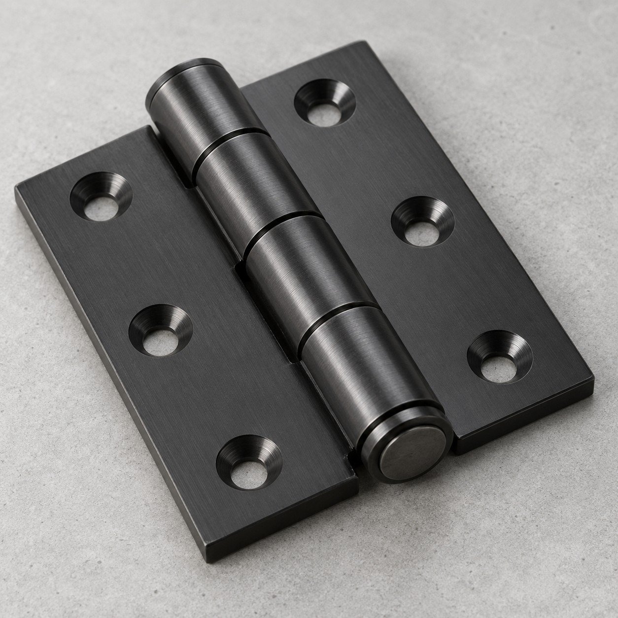 Illustrative black oxide finish concept