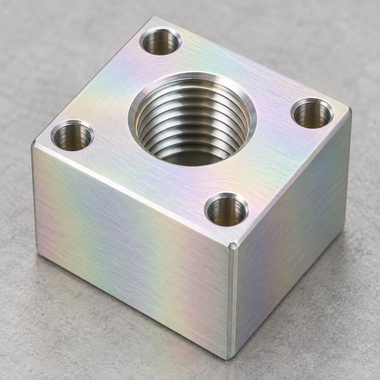 Illustrative conversion coating finish concept