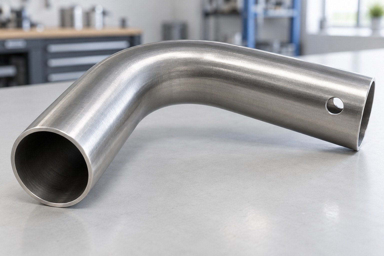 End Details — illustrative bent tube detail