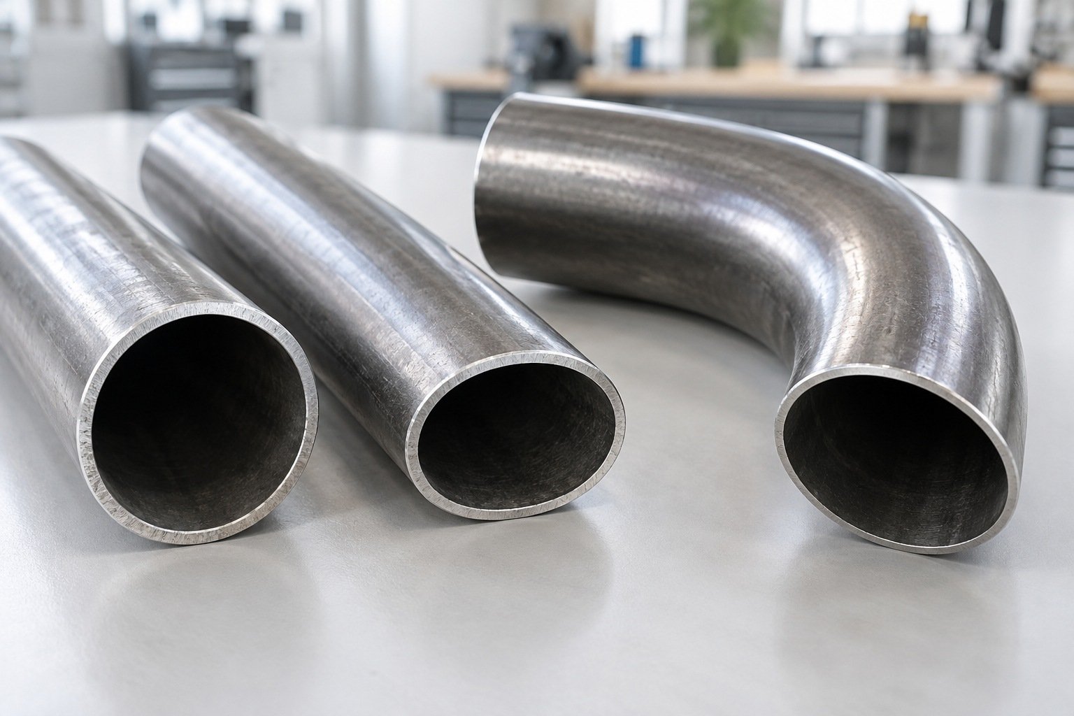 Ovality & Thinning — illustrative bent tube detail