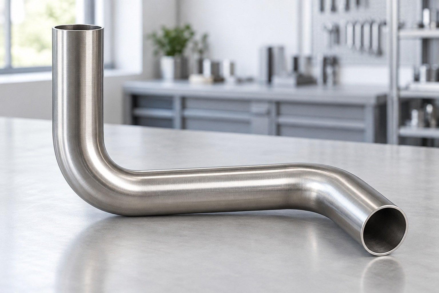 Planes & Springback — illustrative bent tube detail