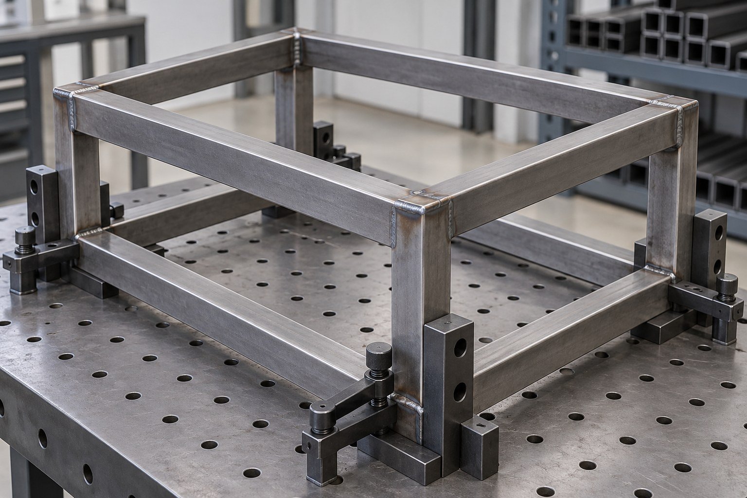 Build Plan — illustrative welded assembly or process detail