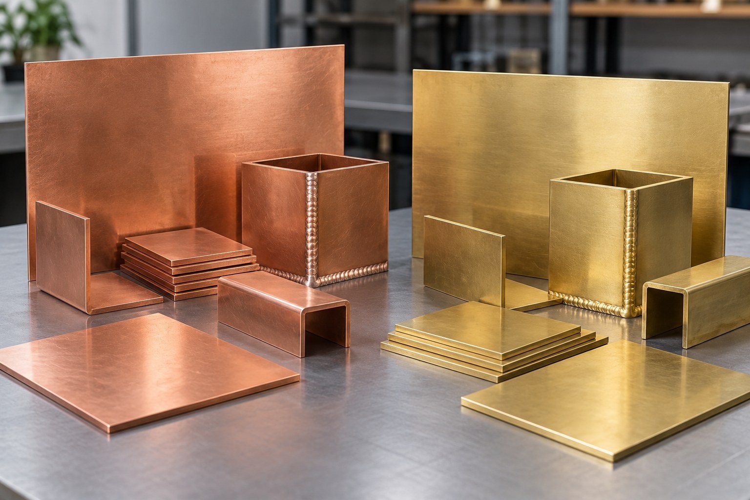 Copper & Brass sheet stock