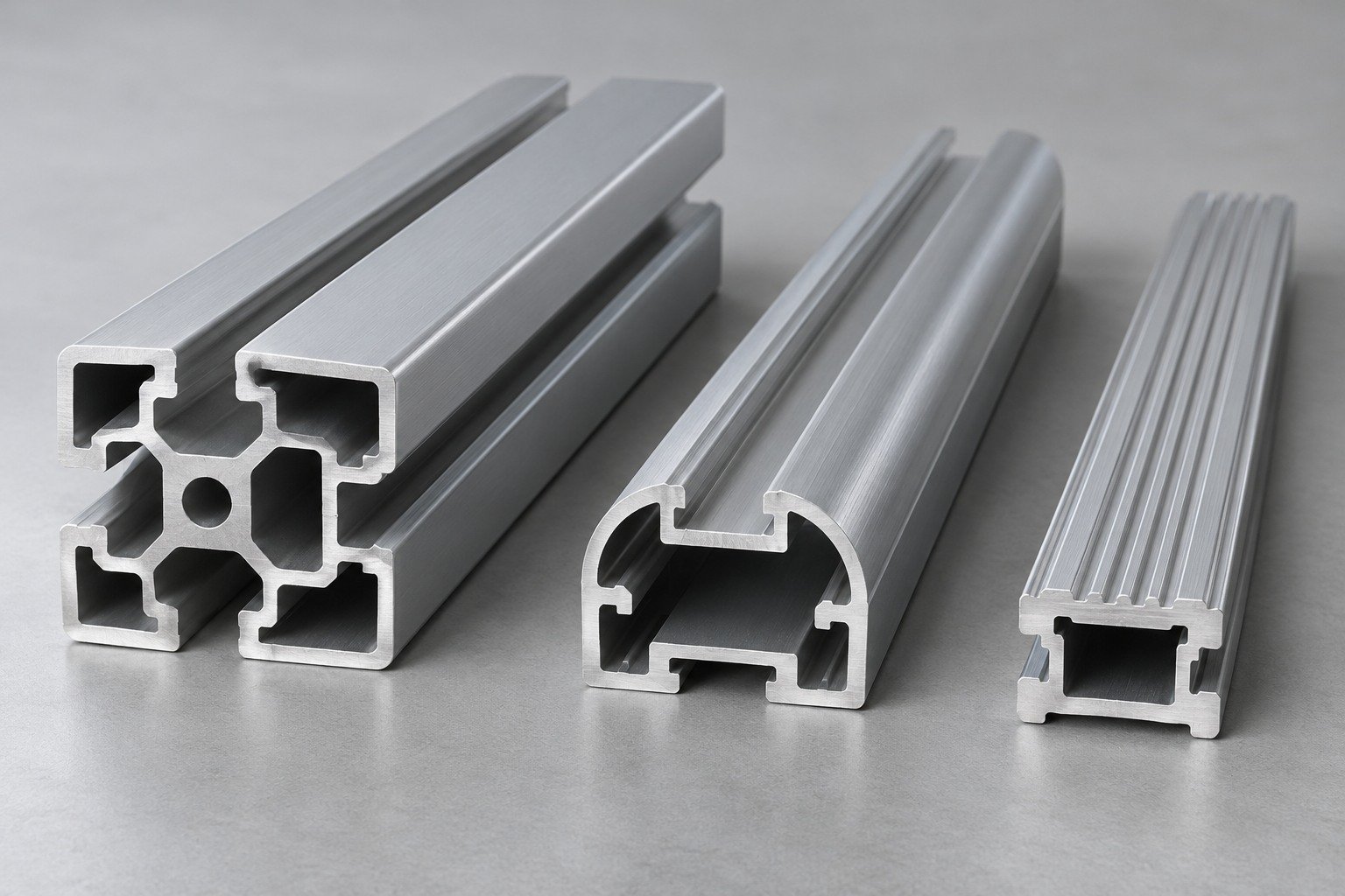 Aluminum Extrusion — illustrative extrusion sections
