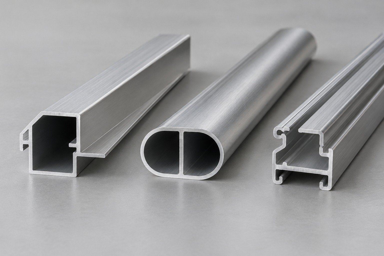 Custom Extrusion Profiles — illustrative extrusion sections