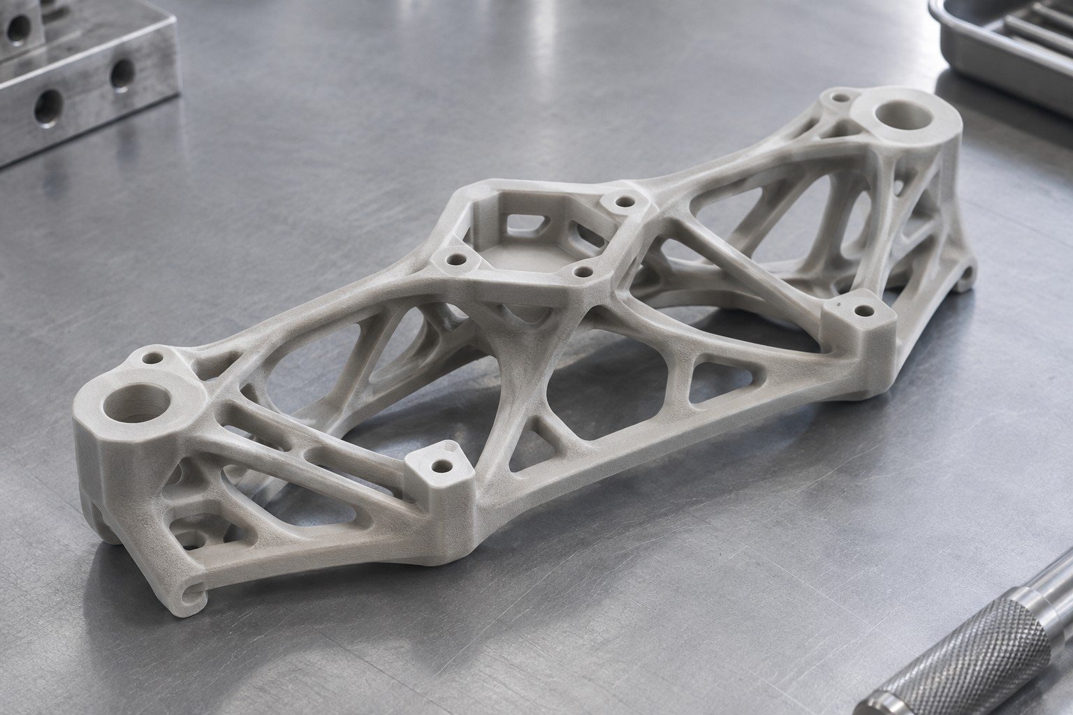 3D-Druck und Prototypenbau — illustratives Fertigungskonzept