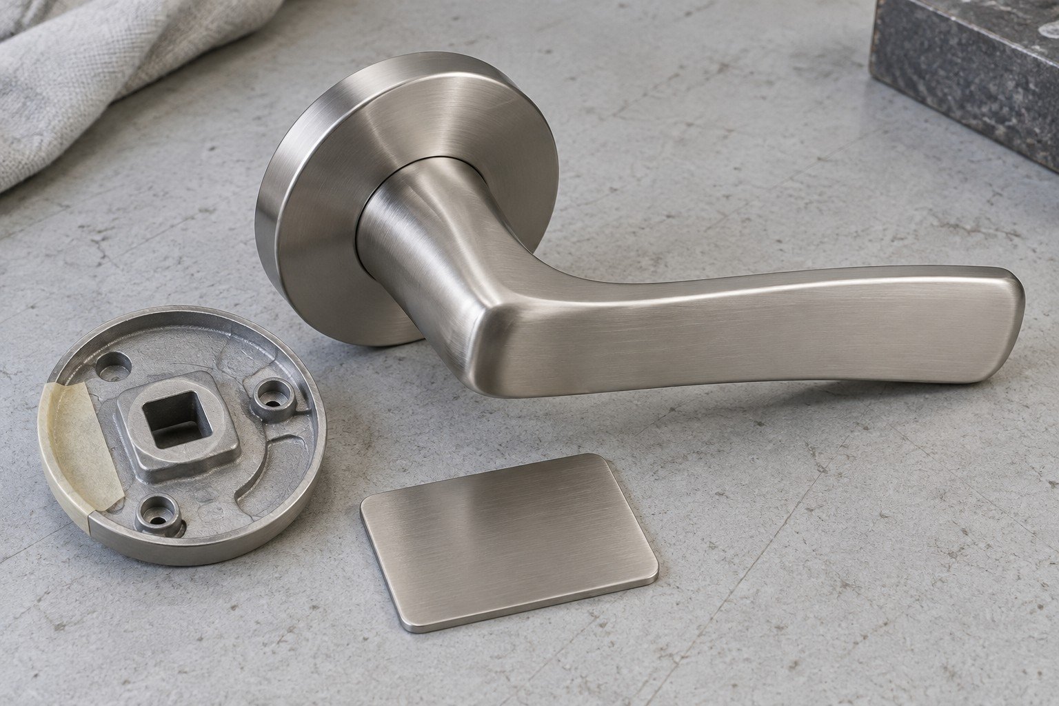Handles & Hardware — Finish — Illustrative component concept.