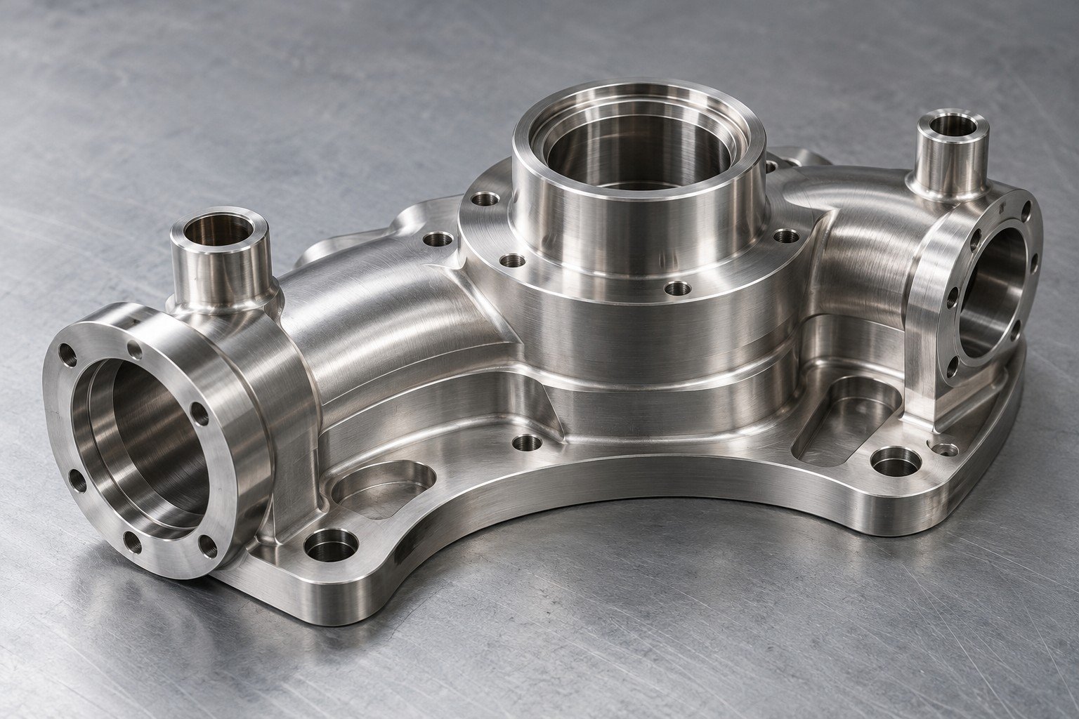 CNC Machining — illustrative manufacturing concept