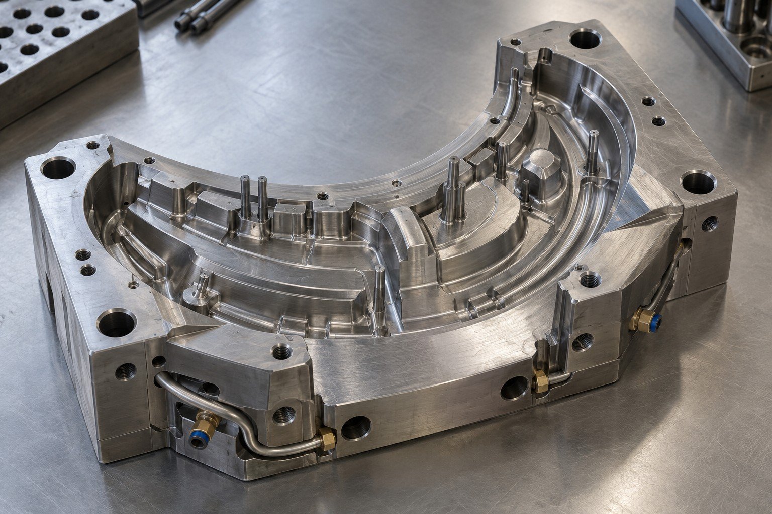 Tooling, Molds & Dies — illustrative manufacturing concept