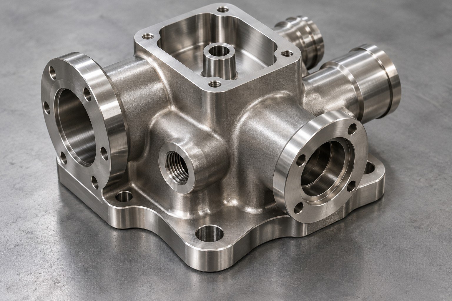 CNC-bewerking — illustratief productieconcept