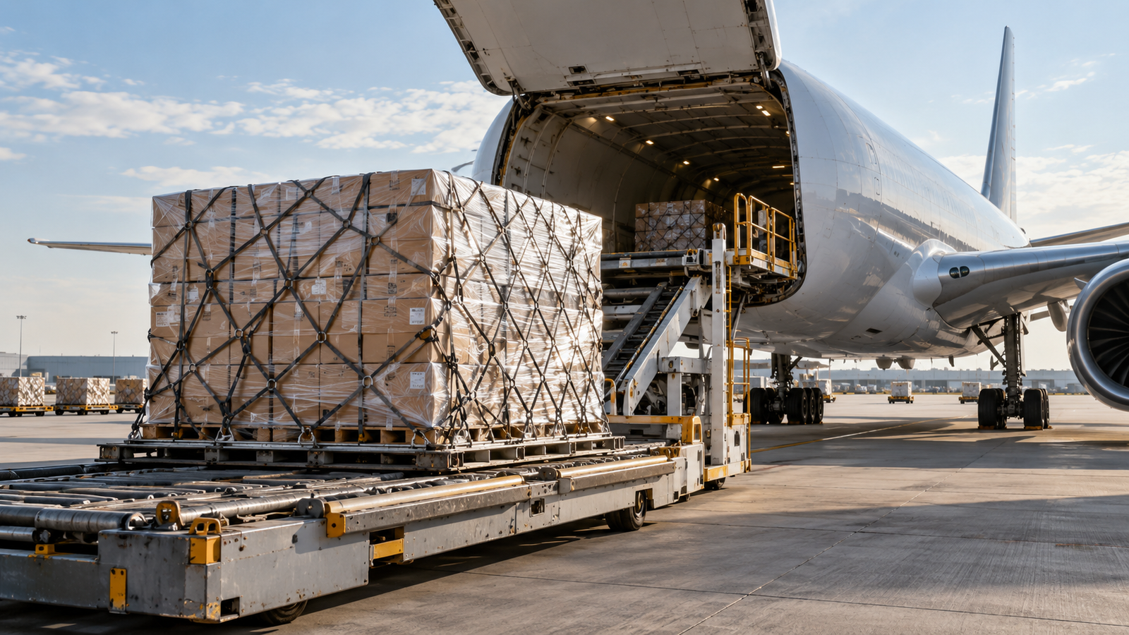 Illustrative speed planning for manufactured-part shipments