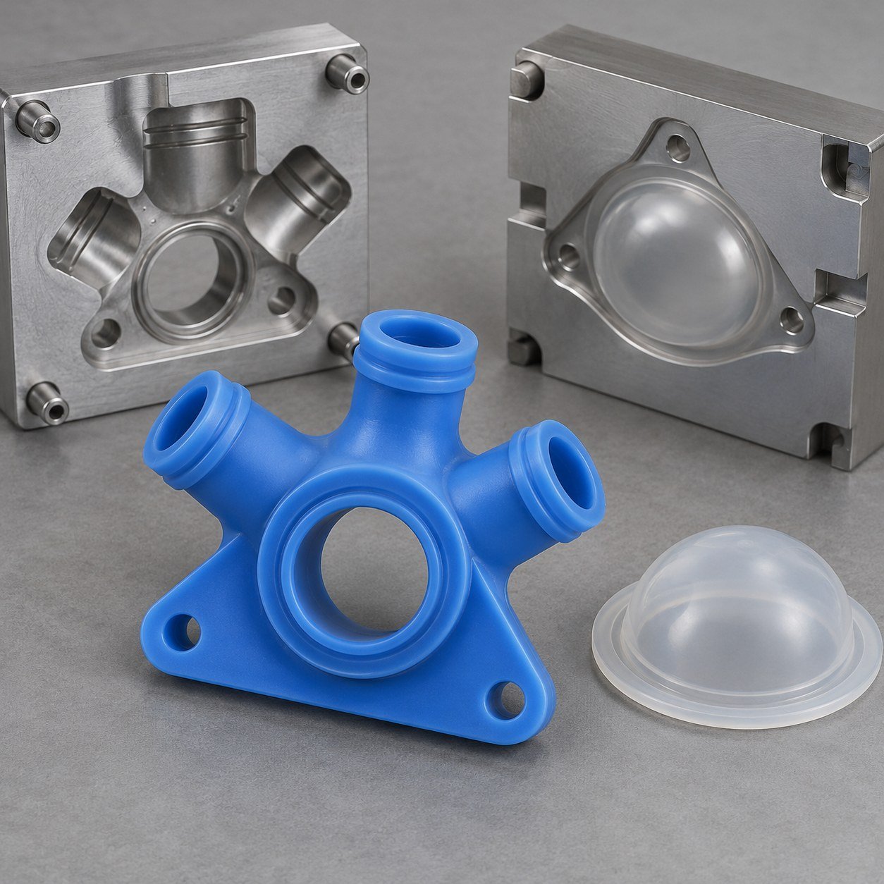Membrana o tenuta connettore in silicone illustrativa
