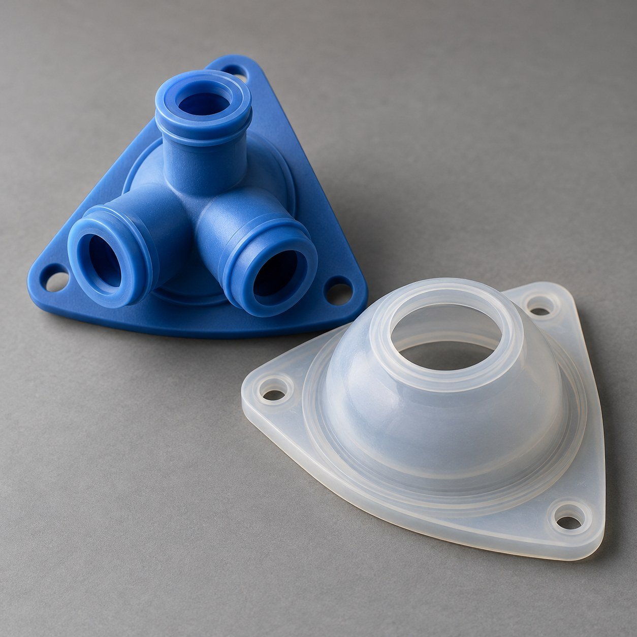 Membrana o tenuta connettore in silicone illustrativa