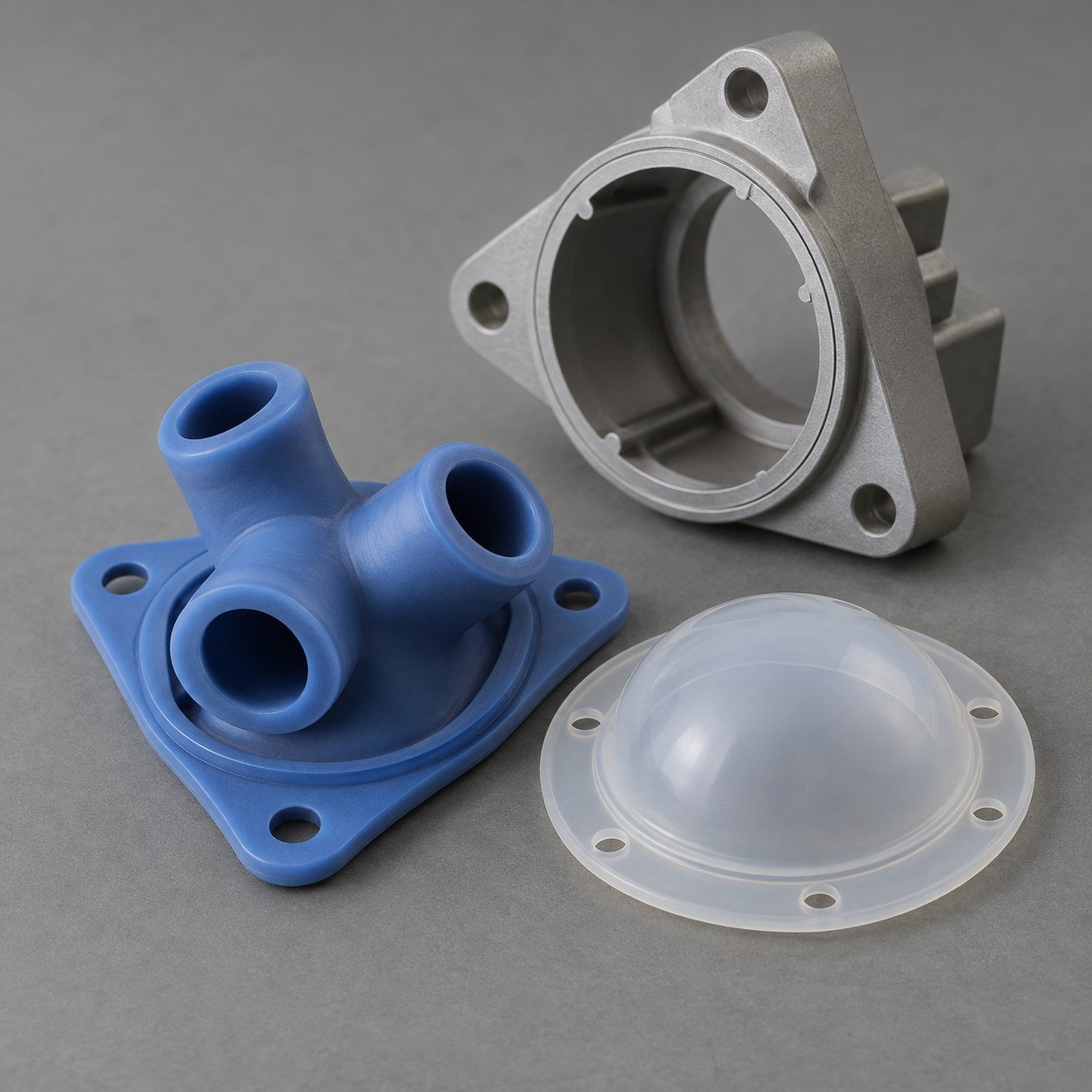 Membrana o tenuta connettore in silicone illustrativa