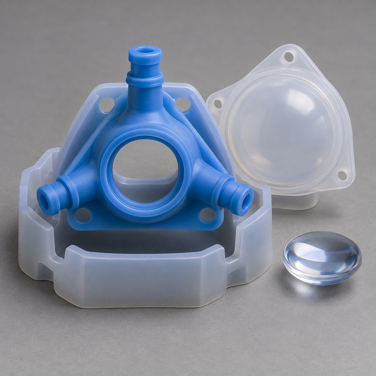 Membrana o tenuta connettore in silicone illustrativa